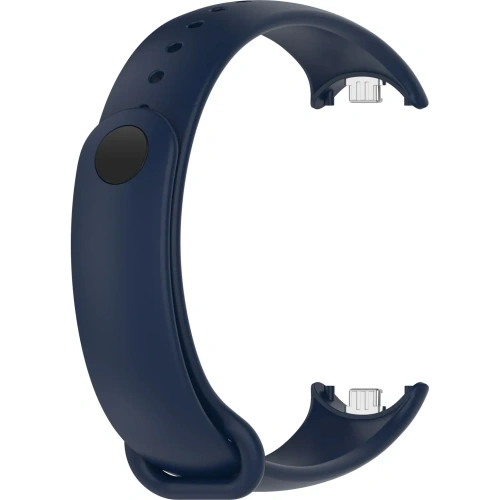 Silikonowy pasek Bizon Strap Watch Silicone do Xiaomi Smart Band 9 / 9 NFC / 8 granatowy