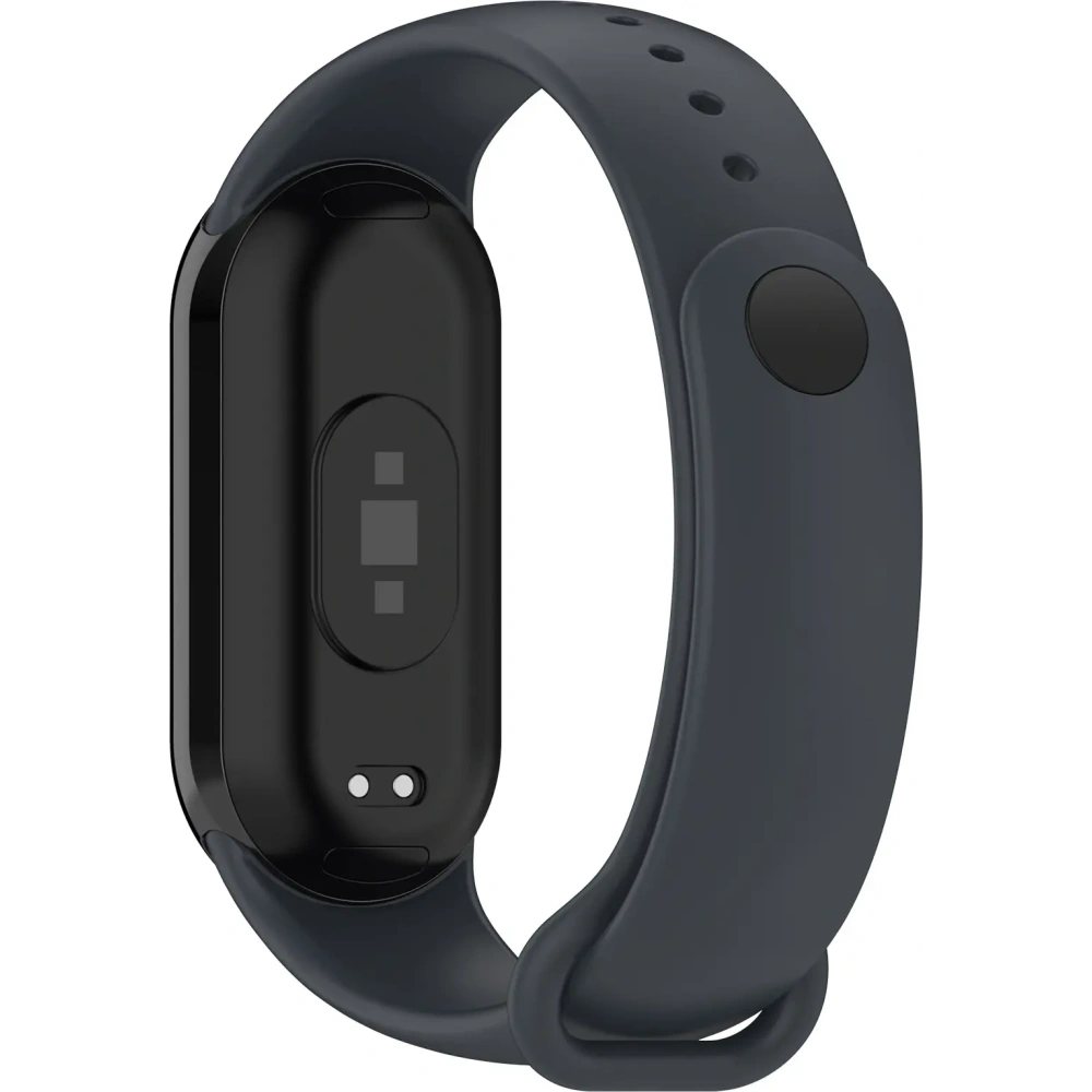 Hurtownia GSM - Ceas cu curea din silicon Bizon Xiaomi Smart Band 9 / 9 NFC / 8 gri închis - BIZ6192 - {ean13} - Hurt