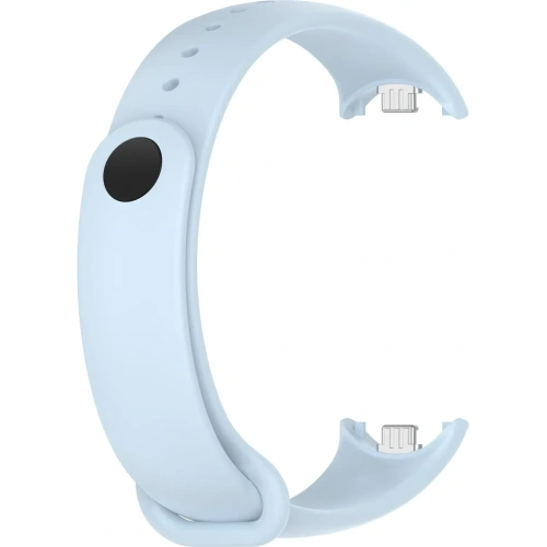 Silikonowy pasek Bizon Strap Watch Silicone do Xiaomi Smart Band 9 / 9 NFC / 8 jasnoniebieski