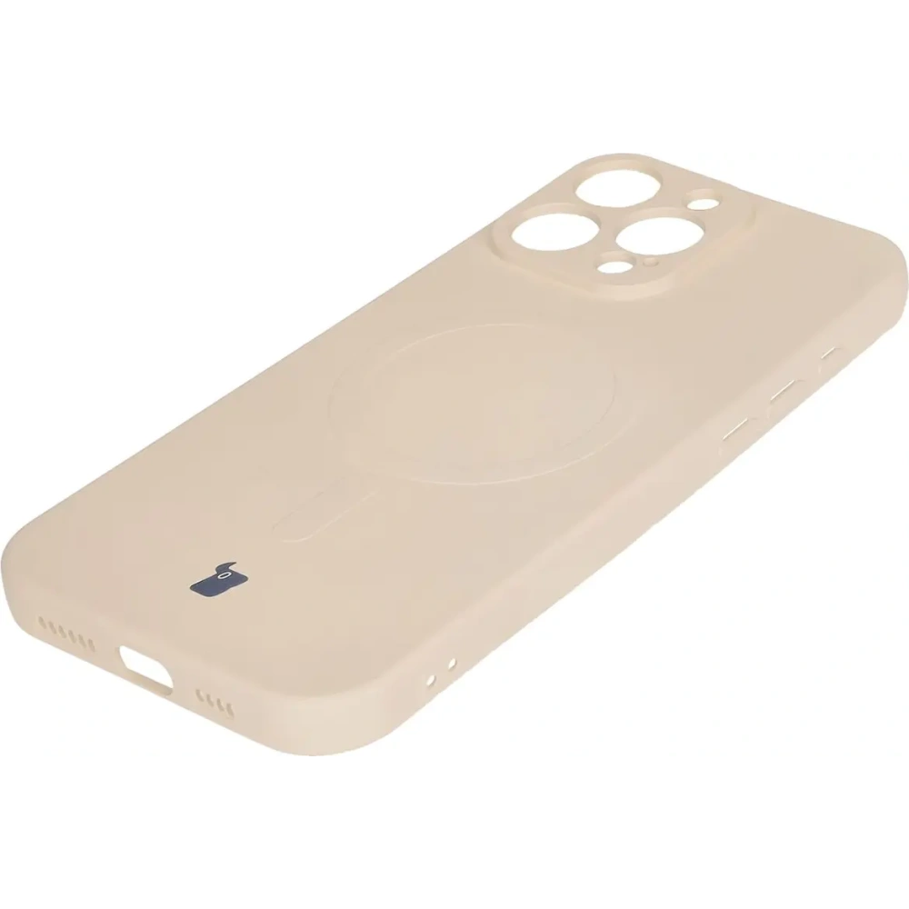 Hurtownia GSM - Bizon Case Silikon Magnetic Apple iPhone 16 Pro Max beige - BIZ6195 - {ean13} - Hurt