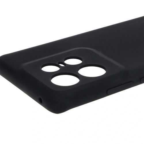 Silikonowe etui Bizon Soft Case do Motorola Edge 50 Pro czarne