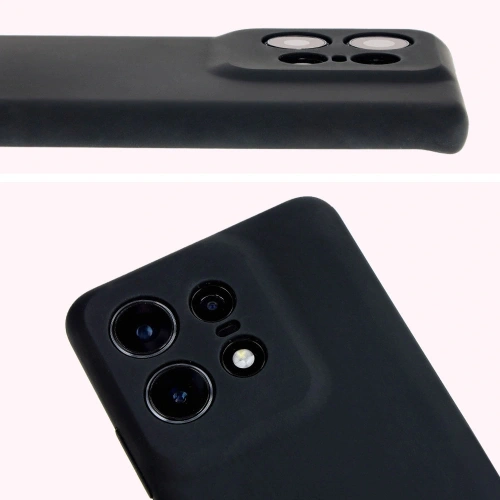 Silikonowe etui Bizon Soft Case do Motorola Edge 50 Pro czarne