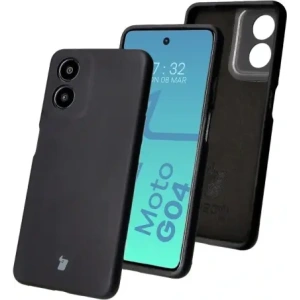 Hurtownia GSM - Bizon Soft Case Motorola Moto G04 negru - BIZ6199 - {ean13} - Hurt