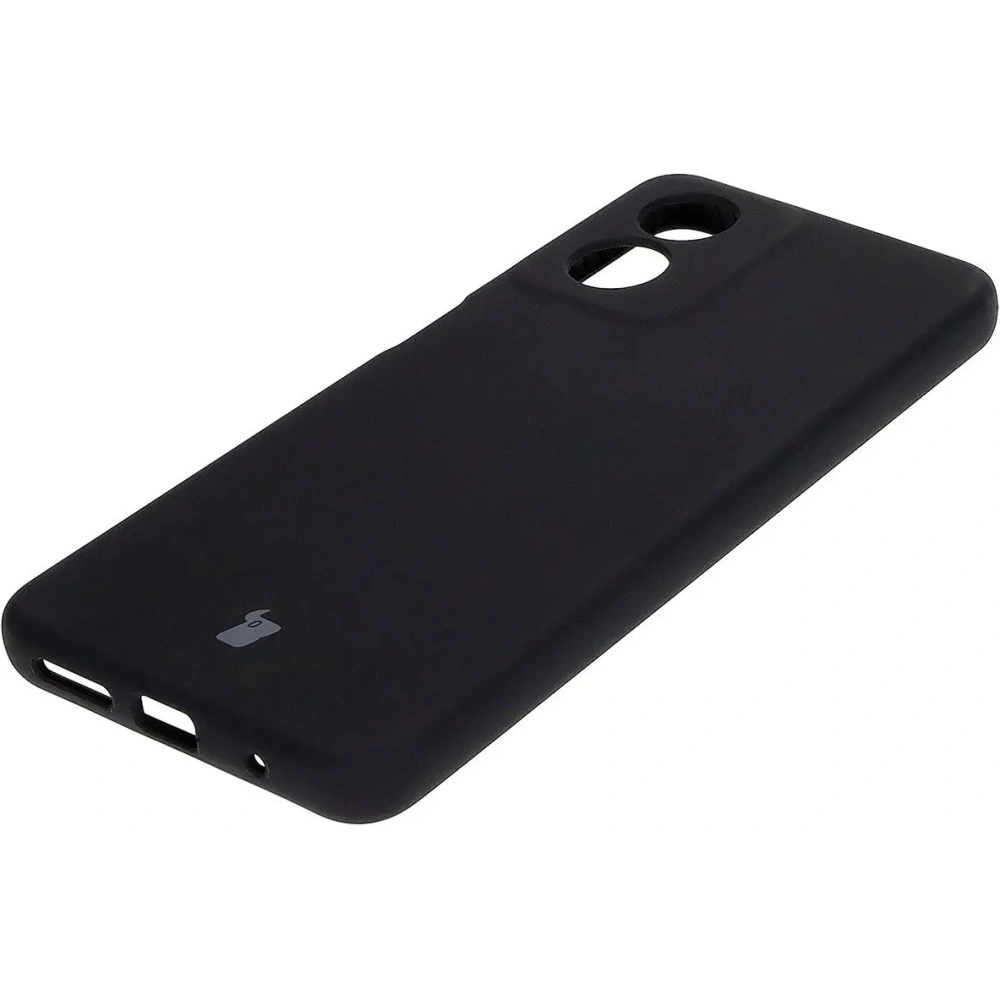Hurtownia GSM - Silikonowe etui Bizon Soft Case do Motorola Moto G04 czarne - BIZ6199 - {ean13} - Hurt