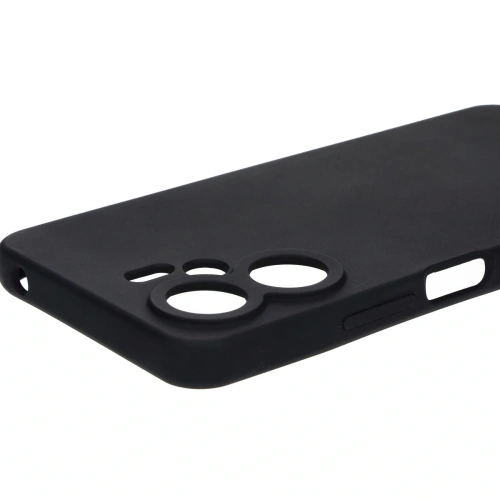 Silikonowe etui Bizon Soft Case do Xiaomi Redmi 13C 4G / Xiaomi Redmi 13C 5G / Xiaomi Poco C65 czarne