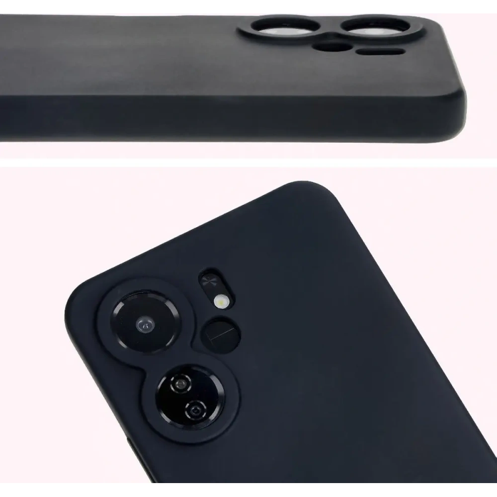 Hurtownia GSM - Bizon Soft Case Xiaomi Redmi 13C 4G / Xiaomi Redmi 13C 5G / Xiaomi Poco C65 fekete - BIZ6200 - {ean13} - Hurt