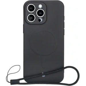 Hurtownia GSM - Bizon Case Szilikon Magnetic Apple iPhone 16 Pro Max fekete - BIZ6201 - {ean13} - Hurt