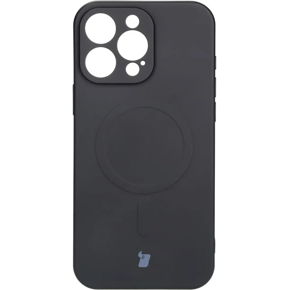 Wholesale Bizon Case Silicone Magnetic Apple iPhone 16 Pro black - BIZ6202 - {ean13} - Hurt