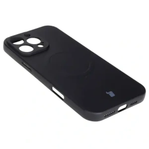 Hurtownia GSM - Silikonový obal s magnetickým kroužkem Bizon Case Silicone Magnetic pro Apple iPhone 16 Pro černý - BIZ6202 - {ean13} - Hurt