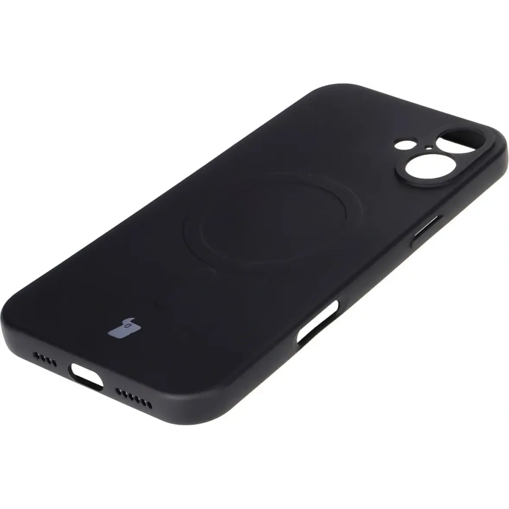 Wholesale Bizon Case Silicone Magnetic Apple iPhone 16 black - BIZ6203 - {ean13} - Hurt