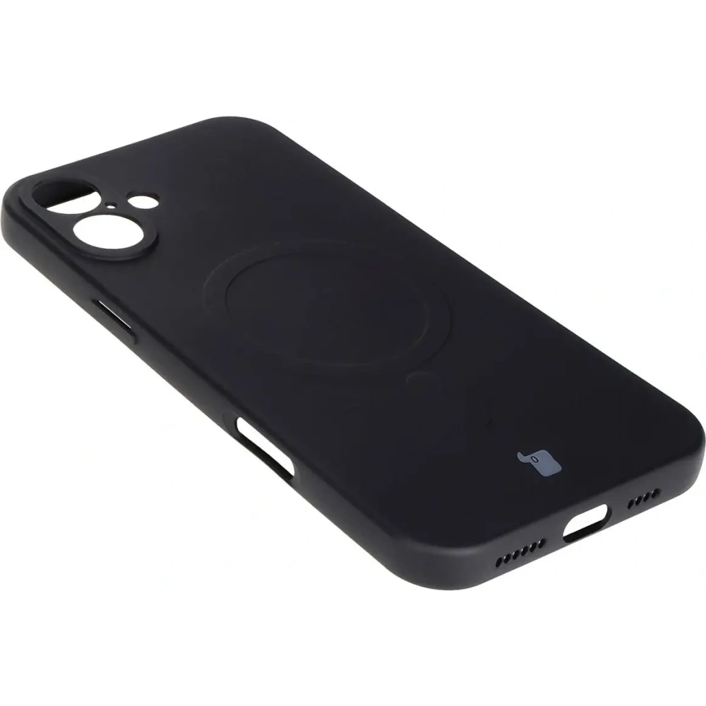 Wholesale Bizon Case Silicone Magnetic Apple iPhone 16 black - BIZ6203 - {ean13} - Hurt