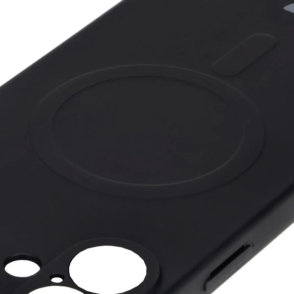 Wholesale Bizon Case Silicone Magnetic Apple iPhone 16 black - BIZ6203 - {ean13} - Hurt