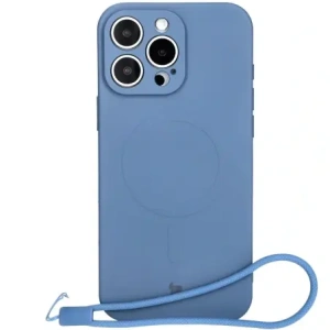 Hurtownia GSM - Bizon Case Silicone Magnetic Apple iPhone 16 Pro Max albastru închis - BIZ6205 - {ean13} - Hurt