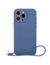 Hurtownia GSM - Silikonowe etui z pierścieniem magnetycznym Bizon Case Silicone Magnetic do Apple iPhone 16 Pro granatowe - BIZ6206 - {ean13} - Hurt