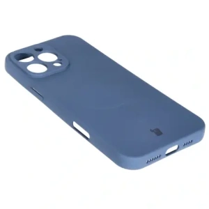 Hurtownia GSM - Silikonové pouzdro s magnetickým kroužkem Bizon Case Silicone Magnetic pro Apple iPhone 16 Pro tmavě modré - BIZ6206 - {ean13} - Hurt