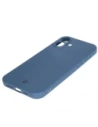 Hurtownia GSM - Silikonové pouzdro s magnetickým kroužkem Bizon Case Silicone Magnetic pro Apple iPhone 16 tmavě modré - BIZ6207 - {ean13} - Hurt