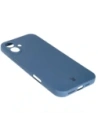 Hurtownia GSM - Silikonové pouzdro s magnetickým kroužkem Bizon Case Silicone Magnetic pro Apple iPhone 16 tmavě modré - BIZ6207 - {ean13} - Hurt