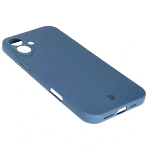 Hurtownia GSM - Silikonové pouzdro s magnetickým kroužkem Bizon Case Silicone Magnetic pro Apple iPhone 16 Plus tmavě modré - BIZ6208 - {ean13} - Hurt