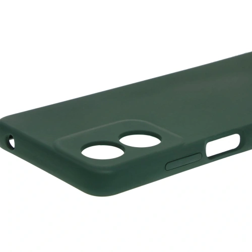 Silikonowe etui Bizon Soft Case do Motorola Moto G04 ciemnozielone