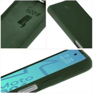 Hurtownia GSM - Bizon Soft Case Motorola Moto G04 verde închis - BIZ6209 - {ean13} - Hurt