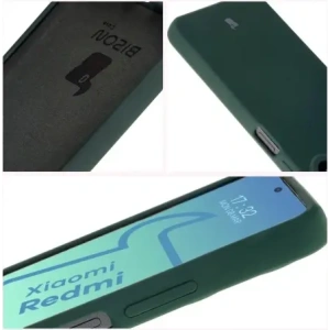 Hurtownia GSM - Bizon Soft Case Xiaomi Redmi 13C 4G / Xiaomi Redmi 13C 5G / Xiaomi Poco C65 sötétzöld - BIZ6210 - {ean13} - Hurt
