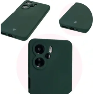 Hurtownia GSM - Bizon Soft Case Xiaomi Redmi 13C 4G / Xiaomi Redmi 13C 5G / Xiaomi Poco C65 sötétzöld - BIZ6210 - {ean13} - Hurt