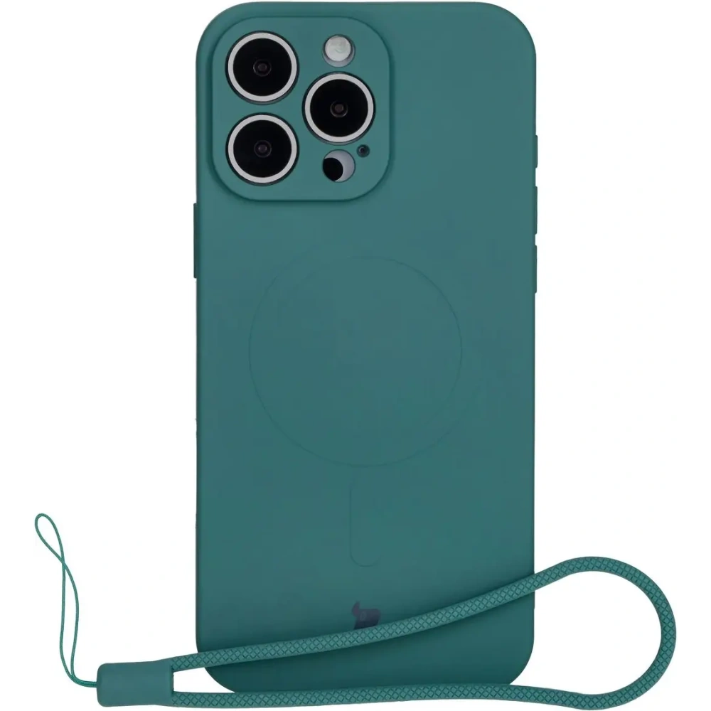 Hurtownia GSM - Bizon Case Szilikon Magnetic Apple iPhone 16 Pro sötétzöld - BIZ6212 - {ean13} - Hurt