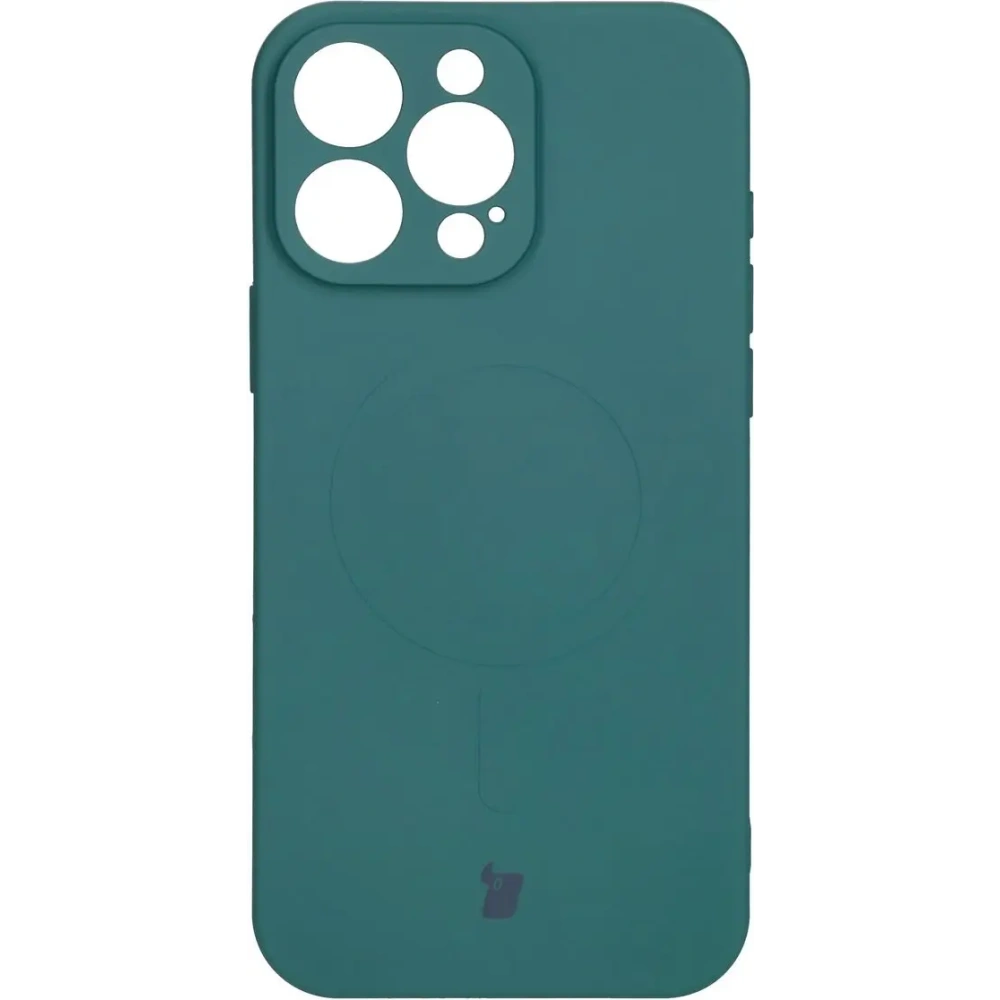 Hurtownia GSM - Bizon Case Szilikon Magnetic Apple iPhone 16 Pro sötétzöld - BIZ6212 - {ean13} - Hurt