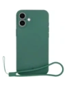 Bizon Case Silikon Magnetic Apple iPhone 16 Plus dunkelgrün