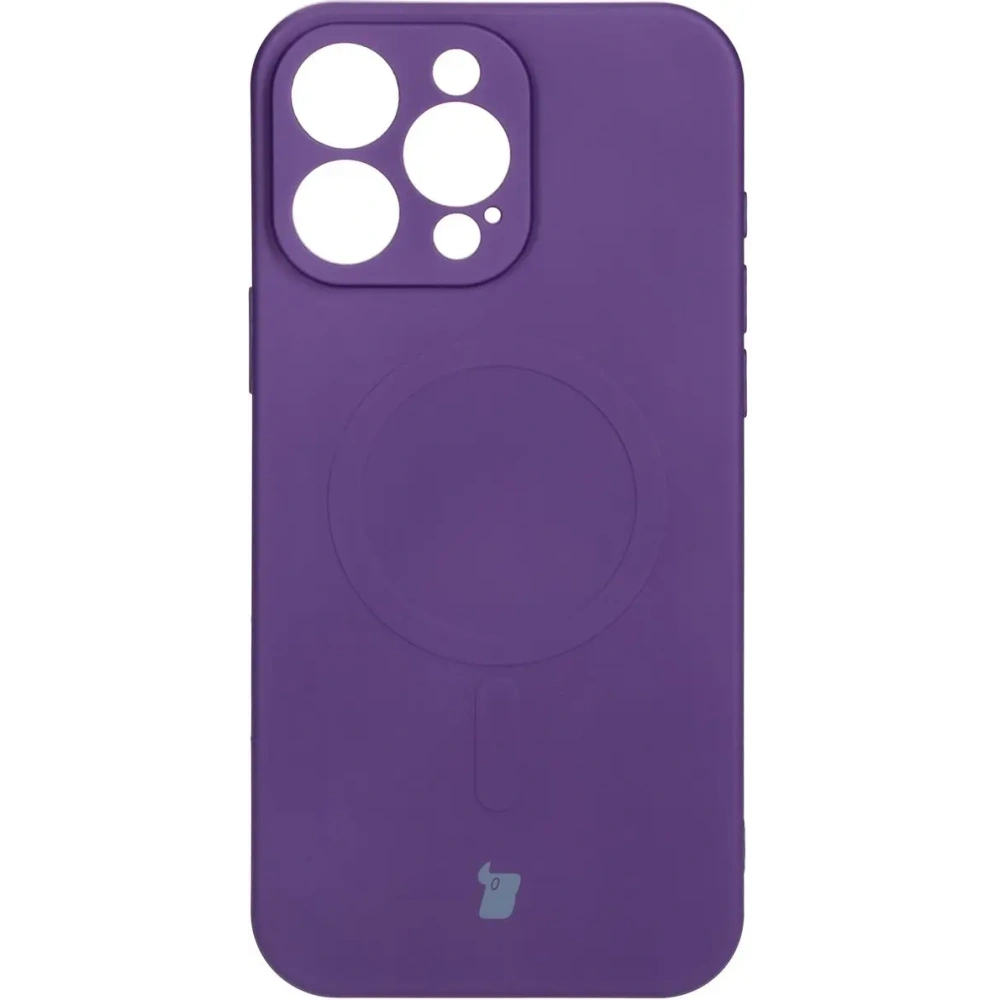 Hurtownia GSM - Bizon Case Silikon Magnetic Apple iPhone 16 Pro Max Pflaume - BIZ6215 - {ean13} - Hurt