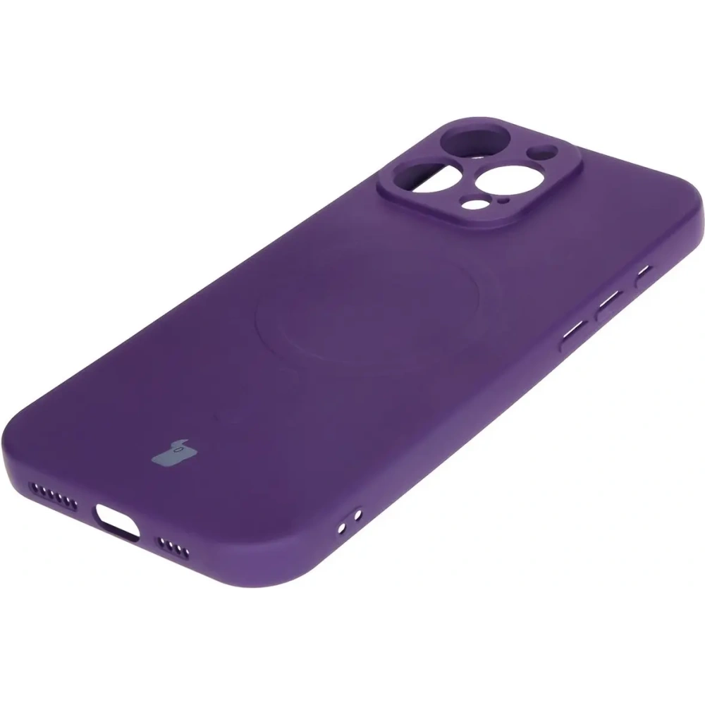 Hurtownia GSM - Bizon Case Silikon Magnetic Apple iPhone 16 Pro Max Pflaume - BIZ6215 - {ean13} - Hurt