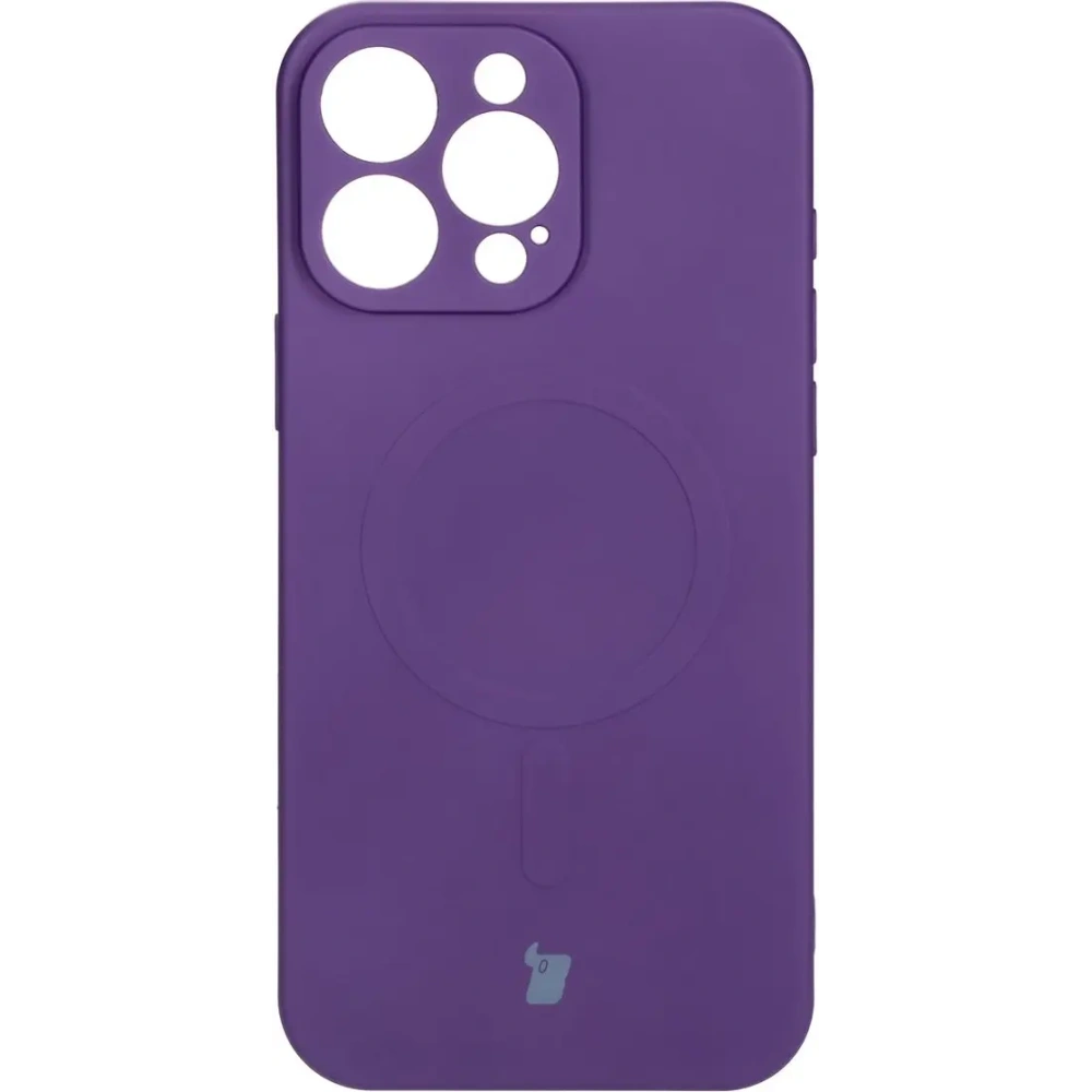 Hurtownia GSM - Bizon Case Silicone Magnetic Apple iPhone 16 Pro szilva - BIZ6216 - {ean13} - Hurt