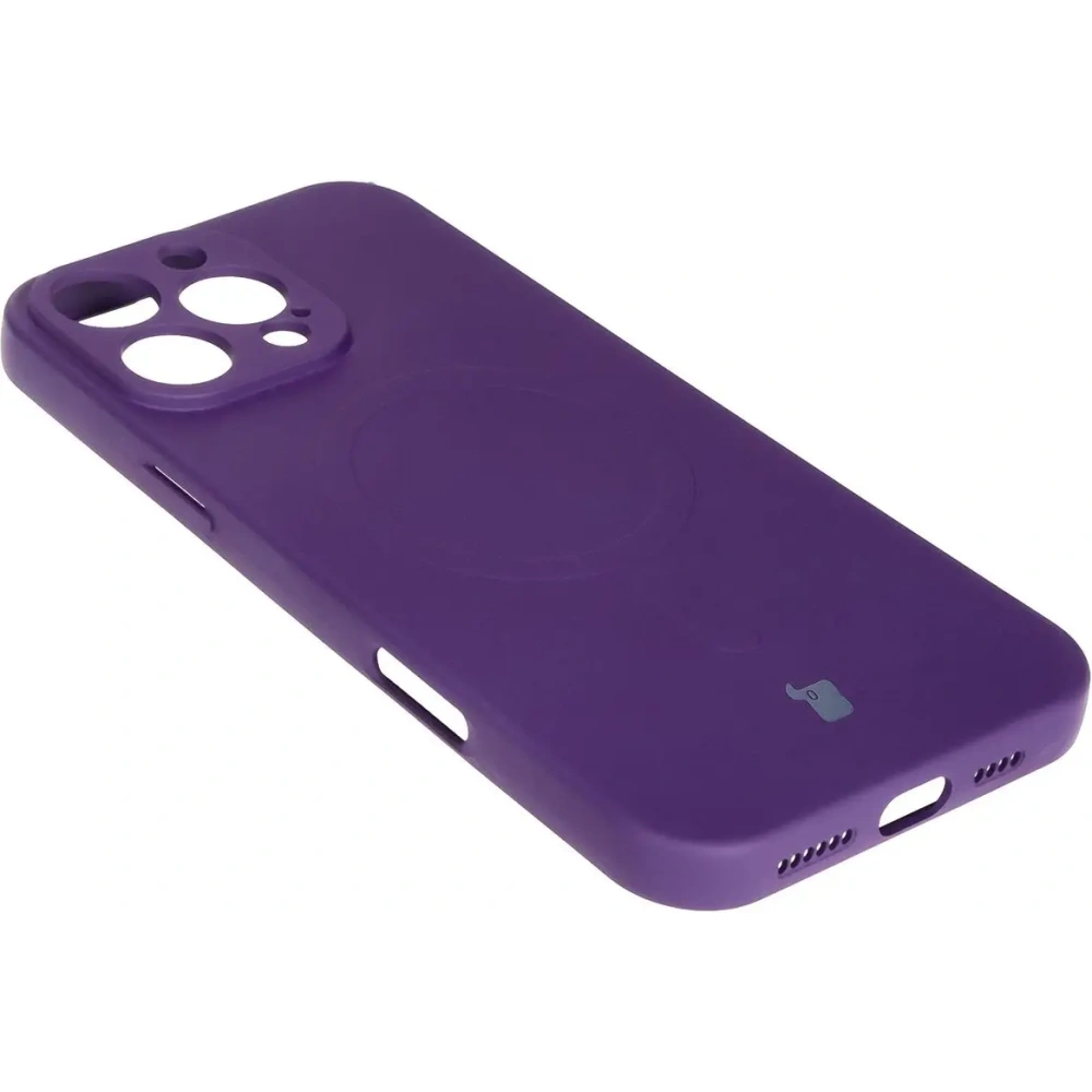 Hurtownia GSM - Bizon Case Silicone Magnetic Apple iPhone 16 Pro szilva - BIZ6216 - {ean13} - Hurt