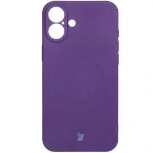 Hurtownia GSM - Bizon Case Szilikon Magnetic Apple iPhone 16 szilva - BIZ6217 - {ean13} - Hurt