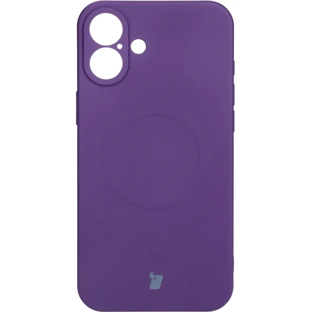 Hurtownia GSM - Bizon Case Silicone Magnetic Apple iPhone 16 prune - BIZ6217 - {ean13} - Hurt