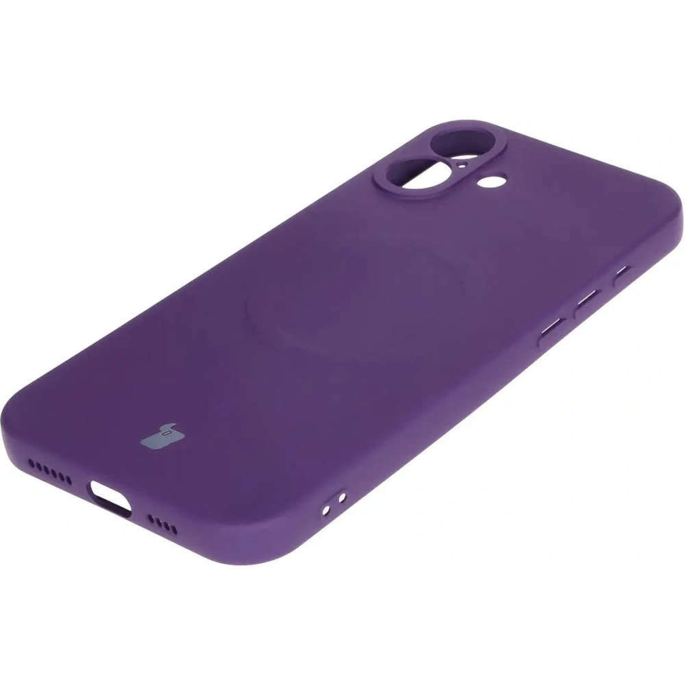 Hurtownia GSM - Bizon Case Silicone Magnetic Apple iPhone 16 prune - BIZ6217 - {ean13} - Hurt
