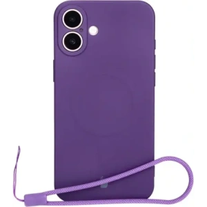 Hurtownia GSM - Bizon Case Silicone Magnetic Apple iPhone 16 Plus Pflaume - BIZ6218 - {ean13} - Hurt