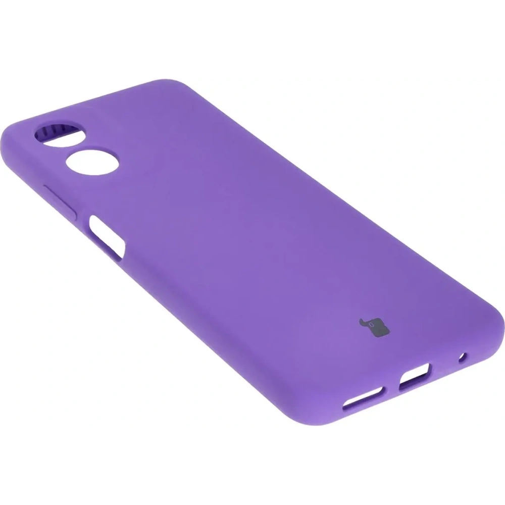 Hurtownia GSM - Silikonowe etui Bizon Soft Case do Motorola Moto G04 fioletowe - BIZ6220 - {ean13} - Hurt