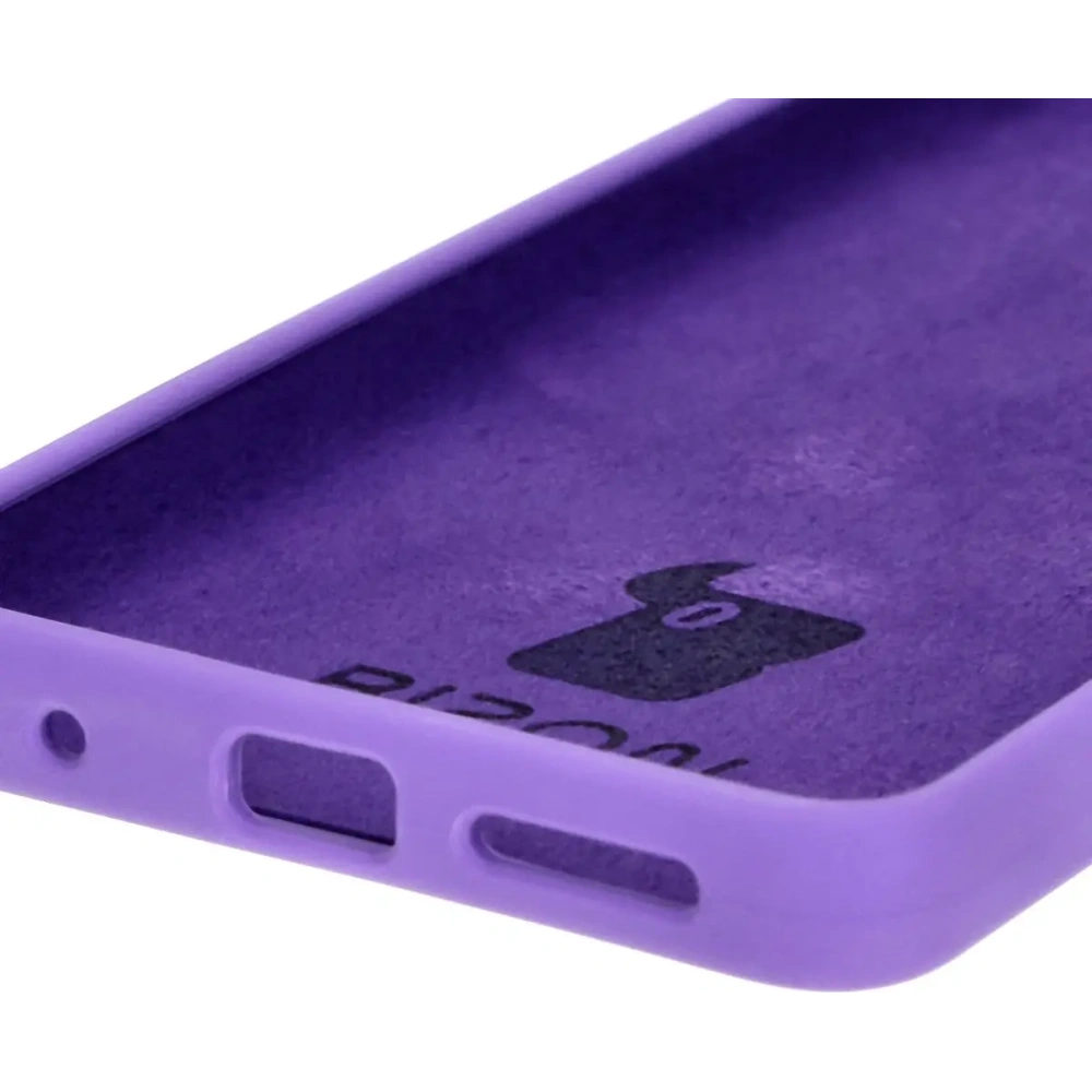 Hurtownia GSM - Silikonowe etui Bizon Soft Case do Motorola Moto G04 fioletowe - BIZ6220 - {ean13} - Hurt
