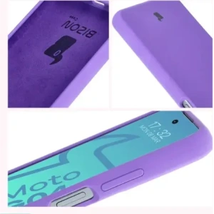 Hurtownia GSM - Bizon Soft Case Motorola Moto G04 lila - BIZ6220 - {ean13} - Hurt