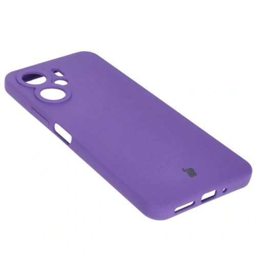 Silikonowe etui Bizon Soft Case do Xiaomi Redmi 13C 4G / Xiaomi Redmi 13C 5G / Xiaomi Poco C65 fioletowe