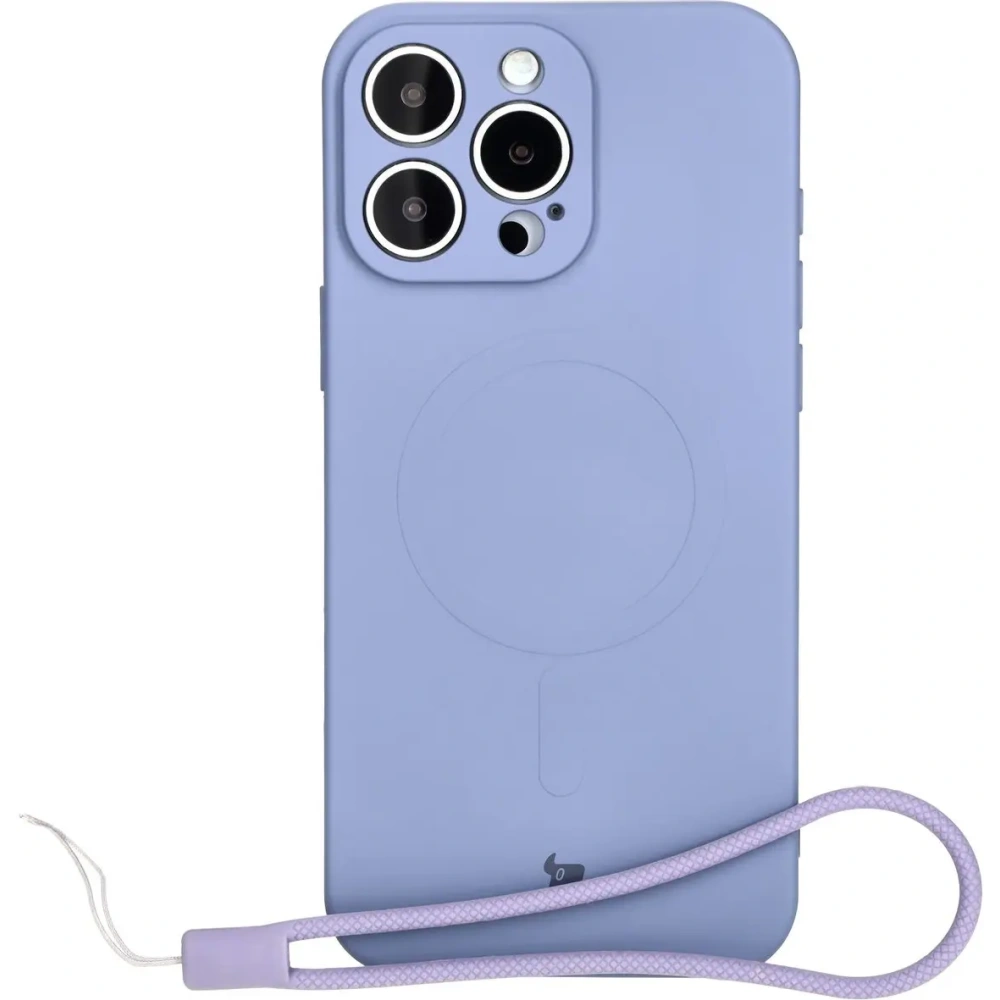 Hurtownia GSM - Bizon Case Szilikon Magnetic Apple iPhone 16 Pro Max szürke - BIZ6222 - {ean13} - Hurt