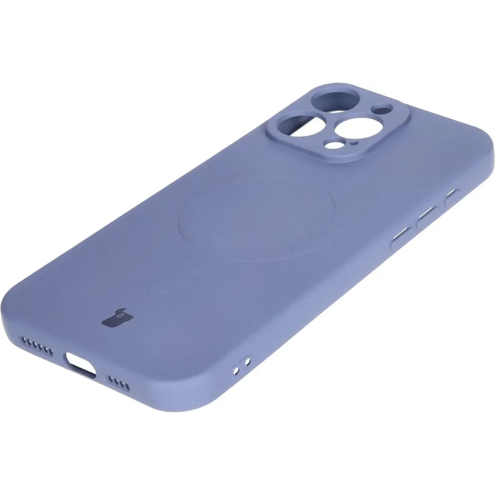 Hurtownia GSM - Bizon Case Szilikon Magnetic Apple iPhone 16 Pro Max szürke - BIZ6222 - {ean13} - Hurt