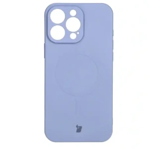 Hurtownia GSM - Silikonové pouzdro s magnetickým kroužkem Bizon Case Silicone Magnetic pro Apple iPhone 16 Pro šedé - BIZ6223 - {ean13} - Hurt