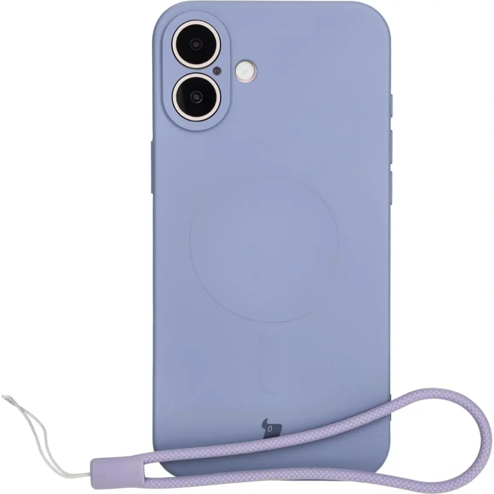 Hurtownia GSM - Bizon Case Szilikon Magnetic Apple iPhone 16 szürke - BIZ6224 - {ean13} - Hurt