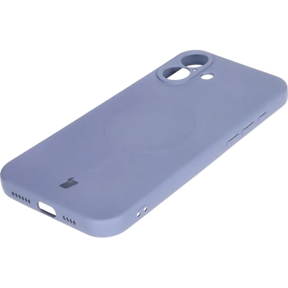 Hurtownia GSM - Bizon Case Szilikon Magnetic Apple iPhone 16 szürke - BIZ6224 - {ean13} - Hurt