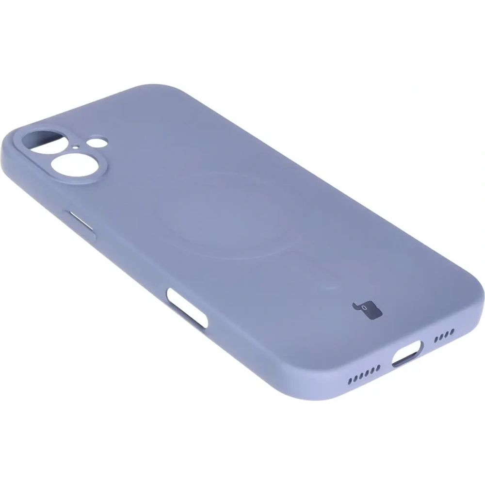 Hurtownia GSM - Bizon Case Szilikon Magnetic Apple iPhone 16 szürke - BIZ6224 - {ean13} - Hurt