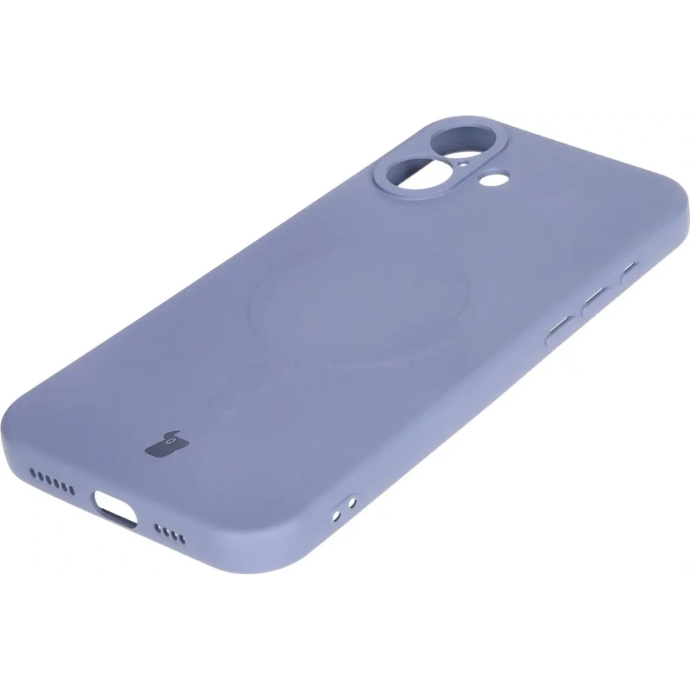 Hurtownia GSM - Bizon Case Silicone Magnetic Apple iPhone 16 Plus szürke - BIZ6225 - {ean13} - Hurt