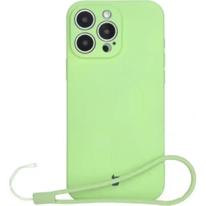 Hurtownia GSM - Bizon Case Silicone Magnetic Apple iPhone 16 Pro Max verde deschis - BIZ6226 - {ean13} - Hurt