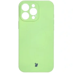 Hurtownia GSM - Bizon Case Silicone Magnetic Apple iPhone 16 Pro Max verde deschis - BIZ6226 - {ean13} - Hurt